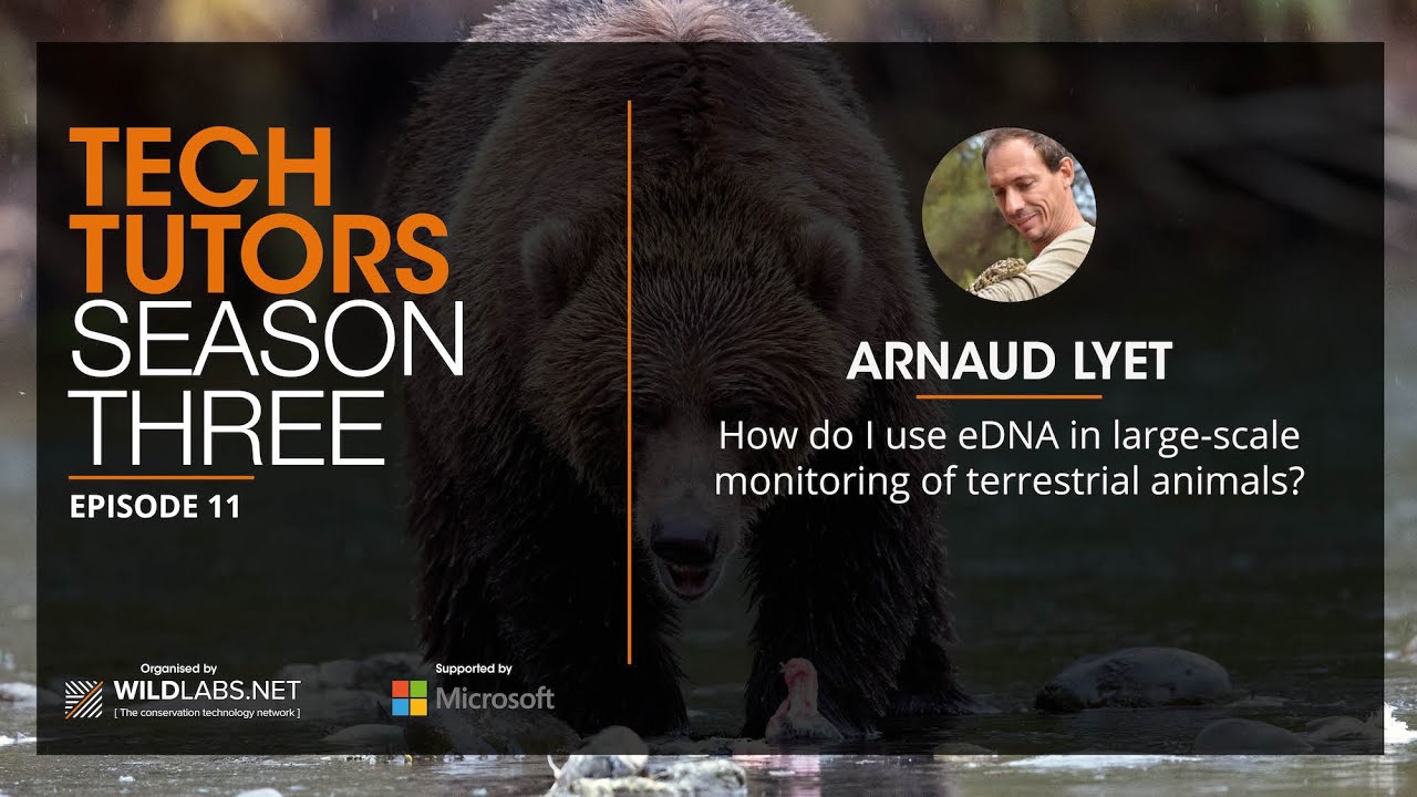 Arnaud Lyet: How do I use eDNA in large-scale monitoring of terrestrial mammals?