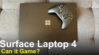 Can You Game on the Surface Laptop 4?