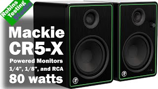 Video thumbnail for Mackie CR-X Series, 5-Inch Multimedia Monitors with Professional Studio-Quality Sound - Pair (CR5-X) by expert island