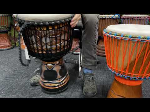 Primo Series Djembe Garuda & 2nd Grade Mali djembe Bullseye