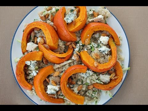 Quinoa Salad with Roasted Pumpkin