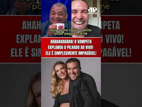 CASAL DA JOVEM PAN? KKKKK! VAMPETA FALA DE PILHADO E DA ESPOSA DO APRESENTADOR E ARRANCA RISADAS!
