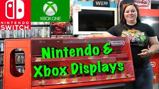 Nintendo Switch and Xbox One Store Displays from Walmart!!