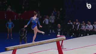 Alice Kinsella a New Mum in the Beam Final