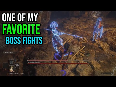 How to Easily Beat the Crystalian Duo! || Elden Ring Boss Battle Guide!