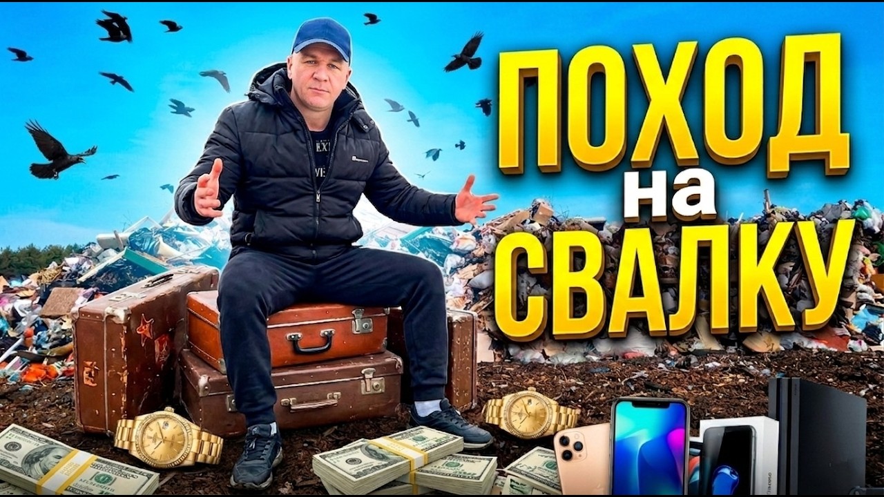 Что я нашел в мусоре? Охота за находками принесла УДАЧУ!