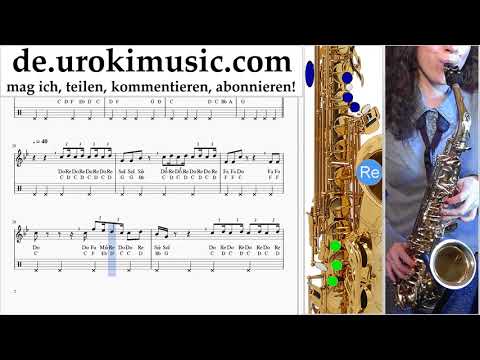 Saxophon Lernen Tenor Camila Cabello - Something's Gotta Give Tabulatur um-ih995