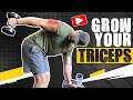 How to Train TRICEPS Using Dumbbells - DB Arm Extension Exercises