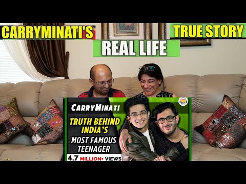 CarryMinati's REAL LIFE True Story | The Ranveer Show | BeerBiceps | REACTION !! Video