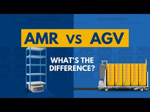 AMR vs AGV for Warehouse Automation - What's the Difference?