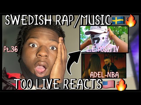 SWEDISH RAP REACTION🔥Adel - NBA (Official Video)| Z.e - Positiv [Officiell Musikvideo]Pt.36