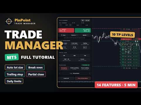 Video PinPoint Trade Manager MT5