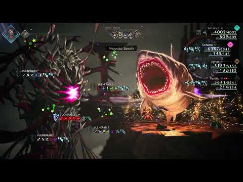 Defeating True Vide in just 3 Turns (minimum possible) - Octopath Traveler II