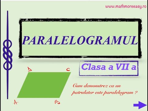 Parallelogram. Definition, properties and solved problems.
