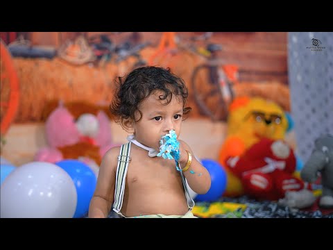 Mokshith Cake Smash Video 4k | Best Cake Smash Video By Mapple Wood Studios