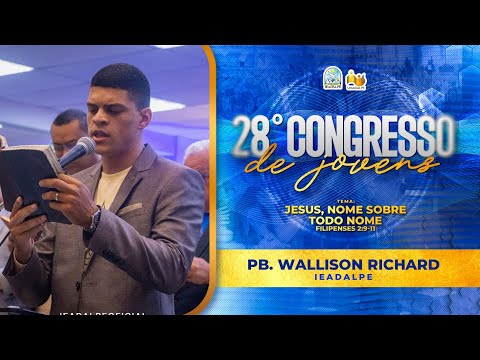 Pastor Wallison Richard - 28th Youth Congress - Central Temple - Ieadalpe - Live - January 28, 2026