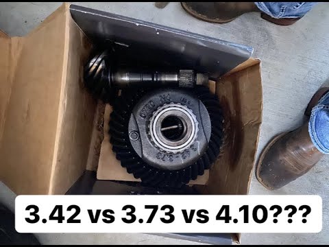 3.42 vs 3.73 vs 4.10 Gears Racing Comparison