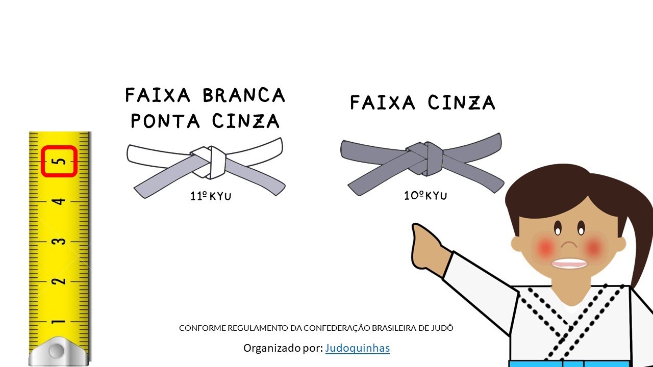 Judo Infantil: Exame de Graduação CBJ Matéria: Faixa Cinza | Judoquinhas