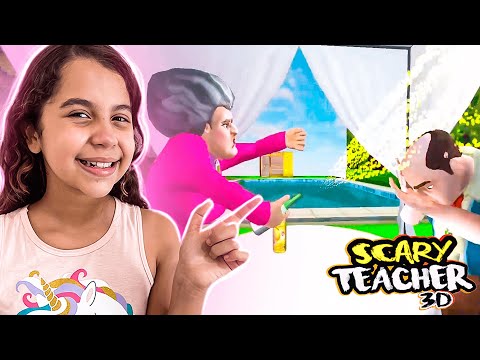 OLHA O QUE A PROFESSORA FEZ COM O CRUSH !!! - Scary Teacher