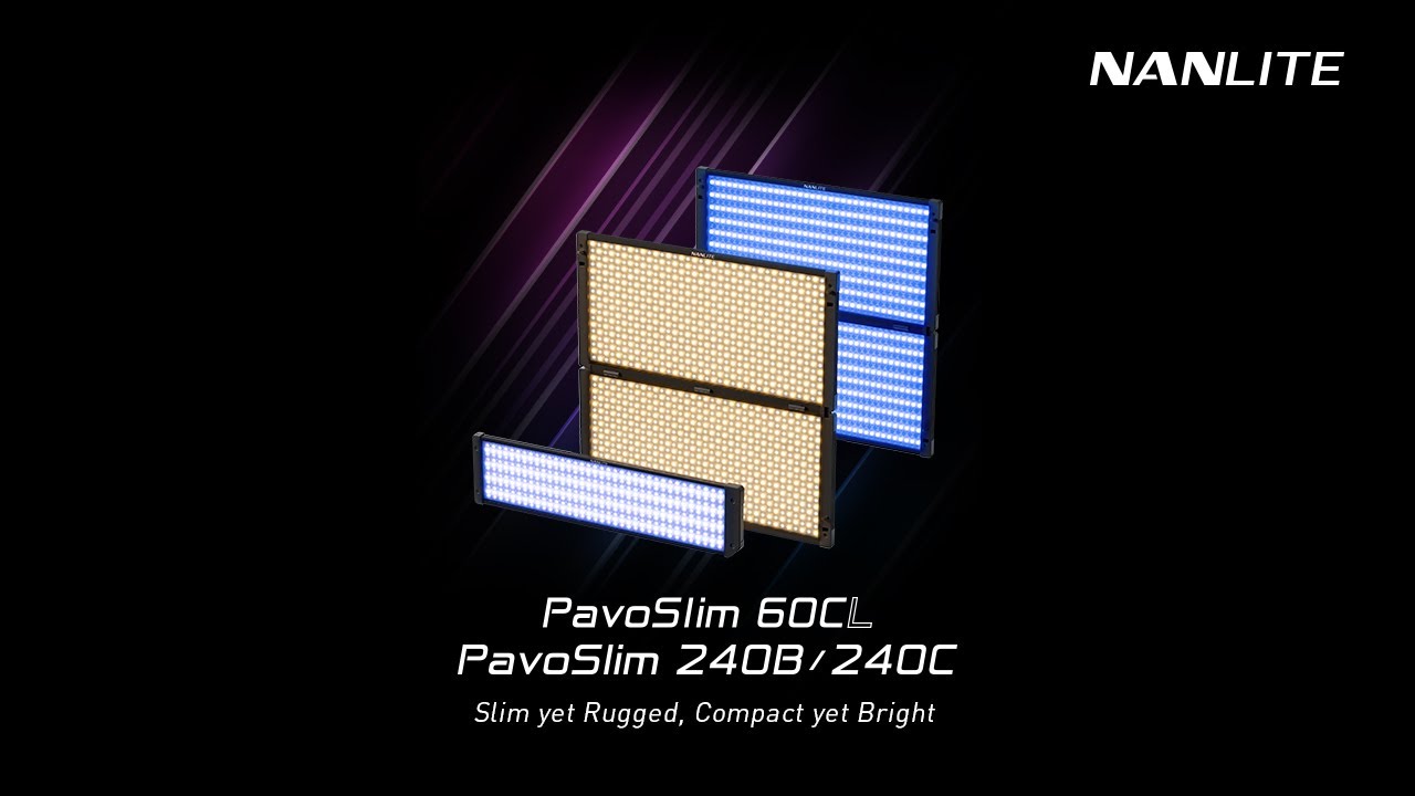 Nanlite PavoSlim 240B LED Flächenleuchte 260 W 2700 bis 6500 K