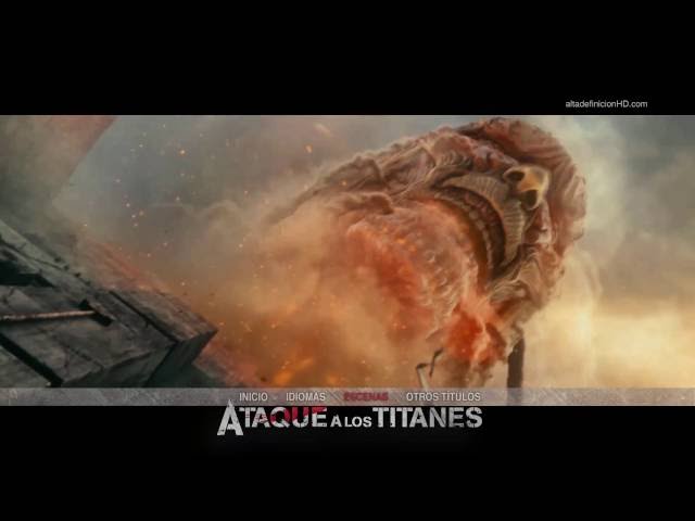 Vídeo relacionado con Ataque A Los Titanes. La Película. El Rugido Del Despertar Blu-Ray [Blu-ray]