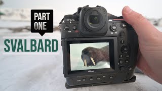 EPIC day one // 4 days of WILDLIFE PHOTOGRAPHY Adventure in Svalbard