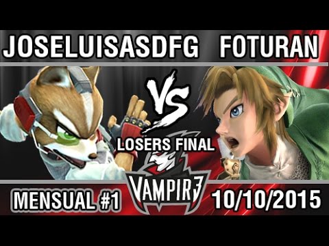 [Vampir3 Mensual 1] Joseluisasdfg (Fox) vs FotuRAN (Link) SSB4 Losers Semis - Top 8