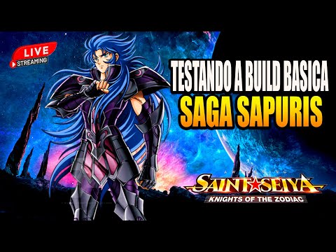 TESTE 1: SKILL UP MINIMO DO SAGA SAPURI! - SAINT SEIYA AWAKENING!