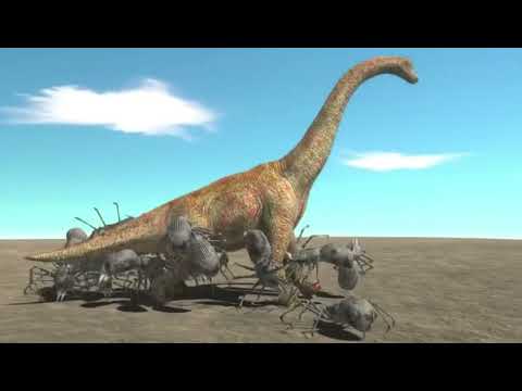 Saber-Toothed Spider vs Every Unit Animal Revolt Battle Simulator Gameplay