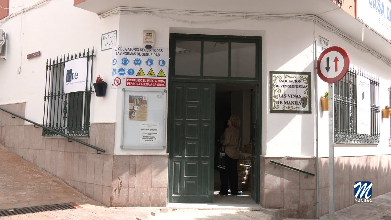 Visita a las obras de la Casa de la Cultura de Manilva