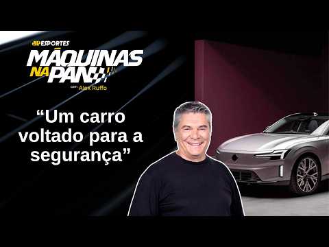 Teste drive do novo Volvo ES 90 | MÁQUINAS NA PAN