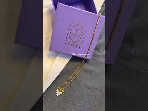 Pearl pendant infused with a touch of Art Deco elegance✨#shorts #handcraftedjewelry @KansyaJewelry