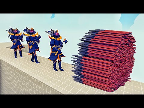 3x GIANT DARK LORD vs EVERY GOD - Totally Accurate Battle Simulator TABS