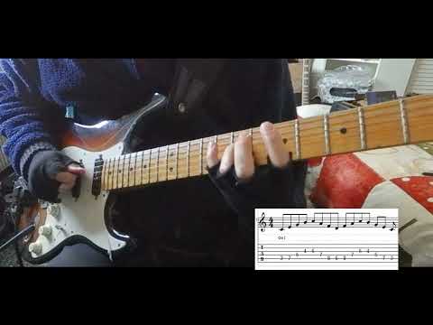 Cmaj7-Dm7 Crossing Arpeggios Lick (with tabs) - DP's Guitar Encyclopedia