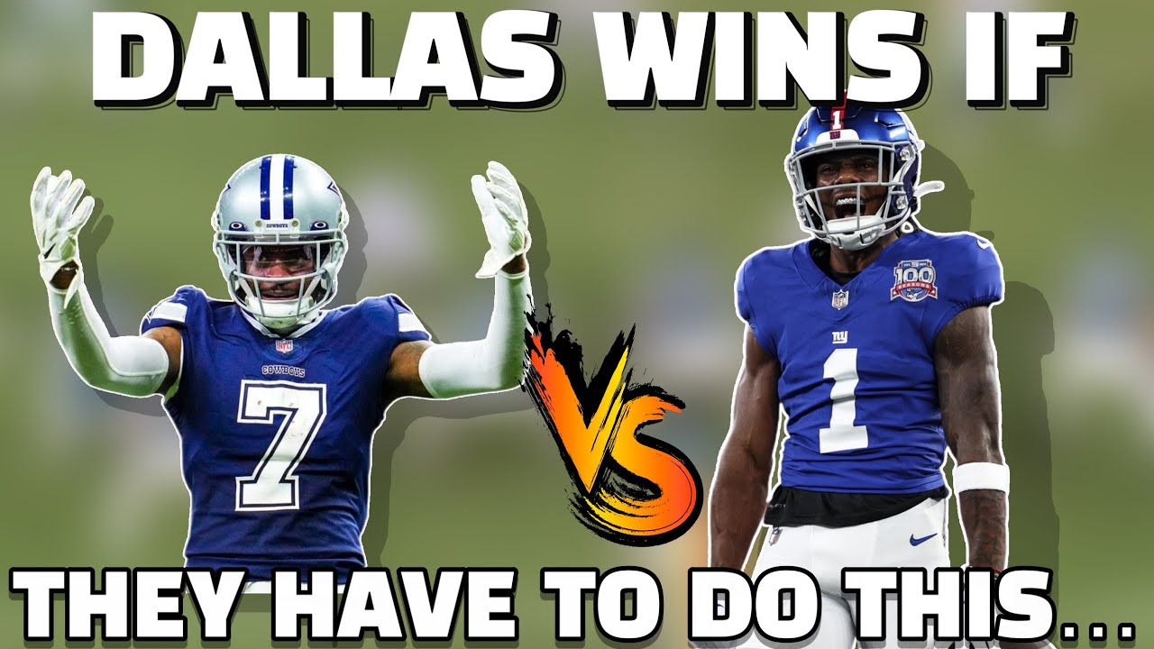 5 Major Keys to the Cowboys Beating the Giants W/ @DoubleMove ( Make Russ Cook)