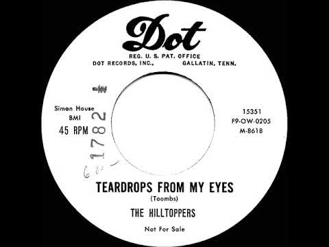 1955 Hilltoppers - Teardrops From My Eyes