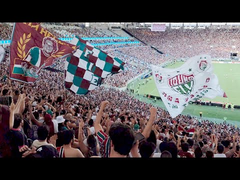"MAIS UMA FESTA ESPETACULAR DA TORCIDA TRICOLOR! Fluminense 2x0 Bahia - Brasileirão 2025" Barra: Movimento Popular Legião Tricolor &bull; Club: Fluminense