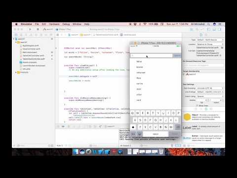 How to Use UISearchController: Implementing Search Bar in iOS-Updated-Part 2