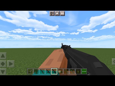 ТОПОВЫЙ Мод На РУССКИЕ ОРУЖИЯ Для Майнкрафт Bedrock Edition | Russian Millirity V3.5