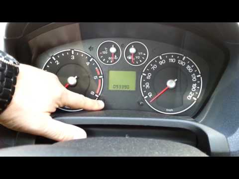 Ford Fiesta Mk6- Quick Check-Up of Equipment Cluster