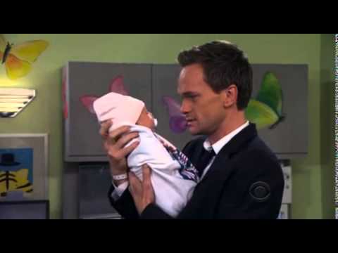 Barney Stinson meets his daughter