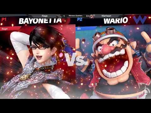 USK9 Winners Quarters - Rage (Bayonetta) vs Warheart (Wario) - Smash Ultimate