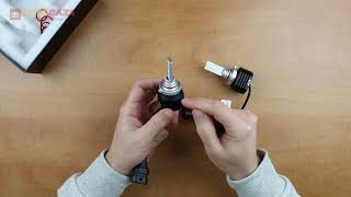 ALED HB3/HB4 (9005/9006) SHB3/HB4A03 5500K 24W Reflector - відео 1