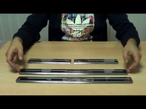 Накладки на пороги Volkswagen Tiguan с 2008 по 2016