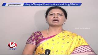 DK Aruna slams Minister Harish Rao over his comments - Hyderabad (22-07-2015)