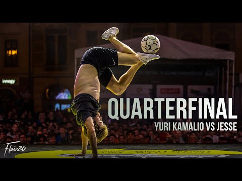 Yuri Kamalio vs Jesse | Quarterfinal | Super Ball World Freestyle Football Championship 2024