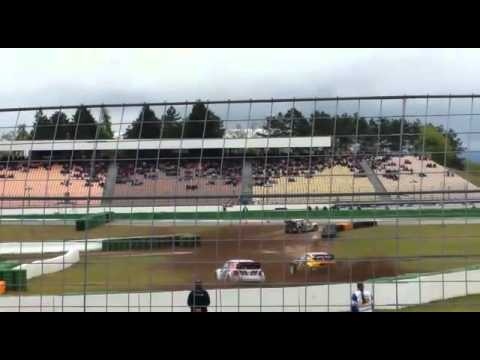 rallycross hockenheim crash 2015