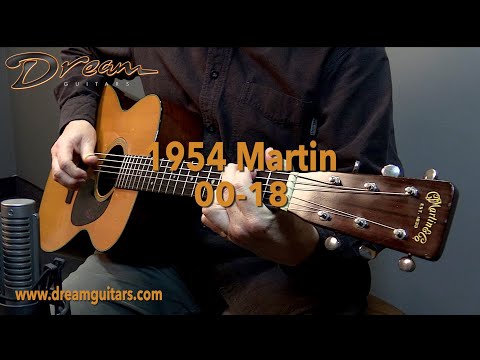 1954 Martin 00-18, Mahogany & Sitka Spruce