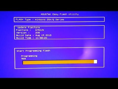 comment installer bios asus