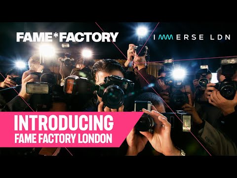 INTRODUCING | FAME FACTORY | London's newest immersive experience